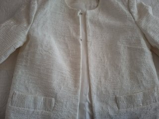 Chaqueta Blanca Easy Wear Talla S