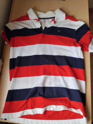 Polo Tommy Hilfiger Rayas