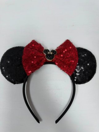 Orejeras Minnie Disneyland Rojas y Negras