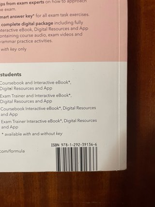 Libro B1 Preliminary Formula Pearson