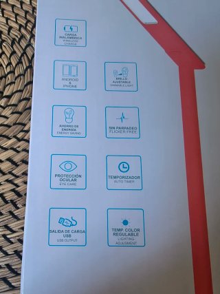 Lámpara LED de Escritorio Flux's Indus