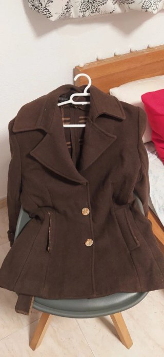 Parka mujer marrón