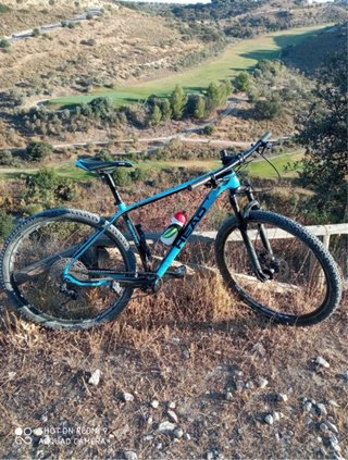 Bicicleta de montaña HEAD azul