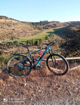 Bicicleta de montaña HEAD azul