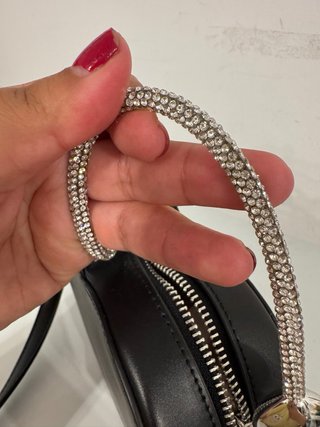 Bolso Corazón Morgan Negro