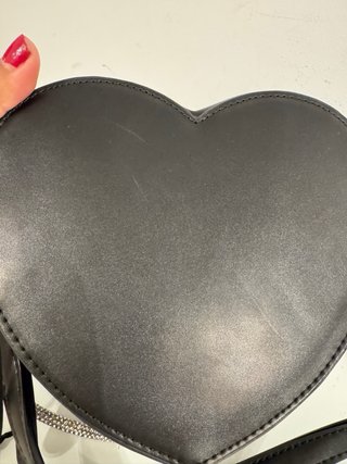 Bolso Corazón Morgan Negro
