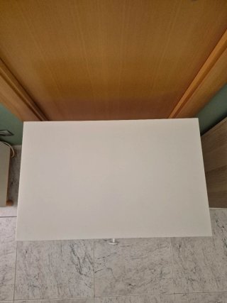 Mesita de noche IKEA Vikhammer 60x39 blanca