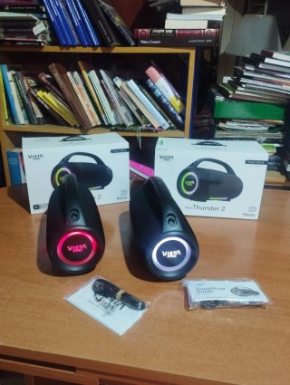 2 Altavoces Vieta Mini Thunder 2 Negros