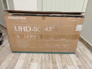 TV Hisense 43 Smart TV 4K UHD