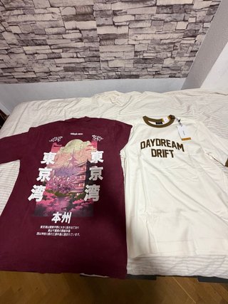 2 Camisetas Cortas Talla S
