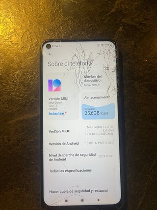 Xiaomi Redmi Note 9 Negro