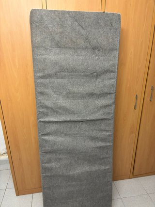 Colchón Plegable Tela Gris