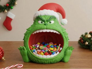 Cuenco para chuches El Grinch