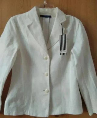 Chaqueta Blanca firma Oxígeno Nueva