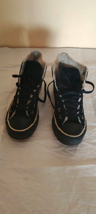 Zapatillas Converse All Star altas negras Talla 37