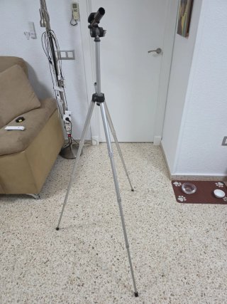 Trípode aluminio 130cm maximo
