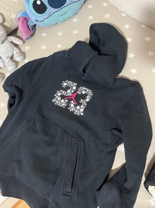 Sudadera Jordan 23 Mujer Negra