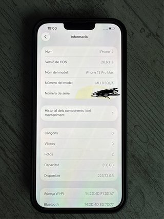 iPhone 13 Pro Max 256GB Batería Nueva