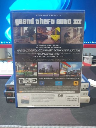 Grand Theft Auto III (GTA 3) - PS2