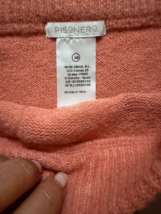 Conjunto Falda y Jersey Pisonero, nuevo