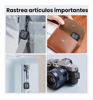 Set de 4 Localizadores GPS para iPhone y Android