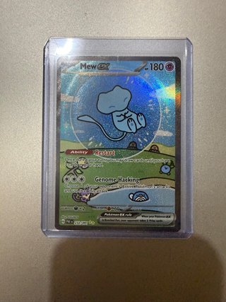 Carta Pokémon Mew ex 232/091