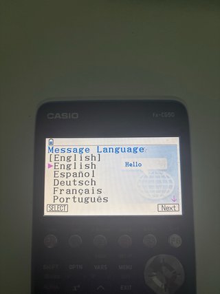 Calculadora Gráfica Casio fx-CG50
