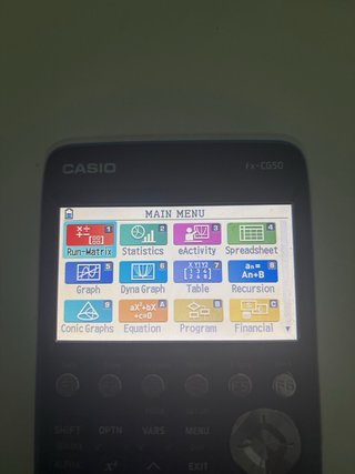 Calculadora Gráfica Casio fx-CG50