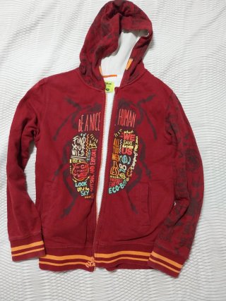Chaqueta Desigual Niño Roja