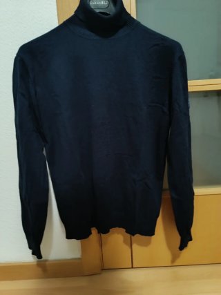 Jersey Polo Club cuello alto azul marino
