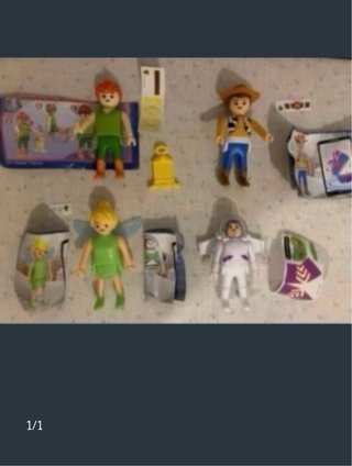 4 Playmobil Disney Pixar
