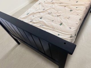 Letto singolo Ashley blu