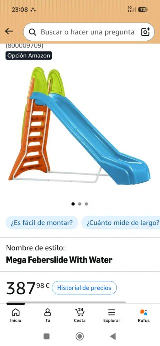 Tobogán Infantil Feber