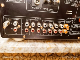 MARANTZ SR-80L AMPLIFICADOR SINTONIZADOR. AÑO 1990