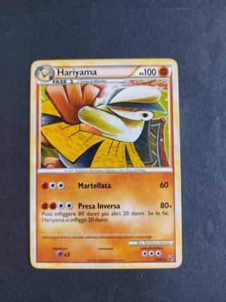 Carta Pokémon Hariyama 14/90 Senza Paura