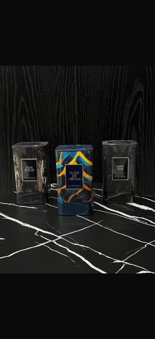 Perfume Árabe Bois d'oud, Oasis de Néroli, Noir Cu