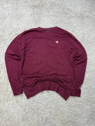 Talla M Sudadera Champion Burdeos