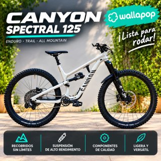 Canyon Spectral 125 AL 2024 MEJORADA