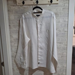 Camisa Lino Caballero Blanca