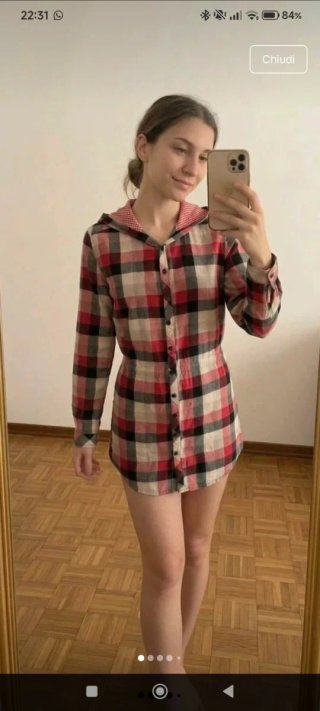 Camicia a quadri John Baner tg. 50