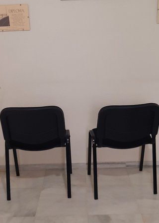 2 Sillas de Oficina Negras