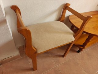 Conjunto Dormitorio Matrimonio Madera Pino