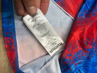 Camiseta Match Worn Crystal Palace Macron