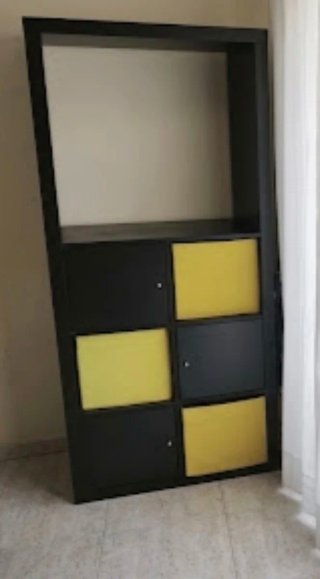 Muebles de salón completo y TV Ikea lack negro