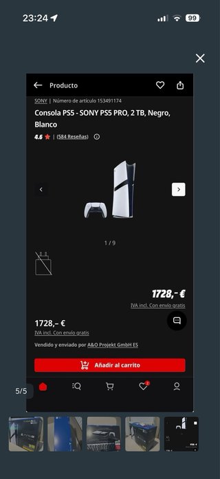 PS5 Pro (PlayStation 5 Pro) Precintada