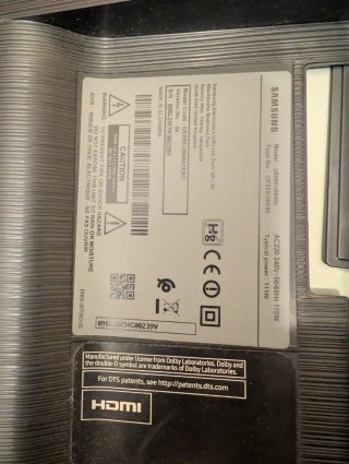 UE55KU6640U componentes TV