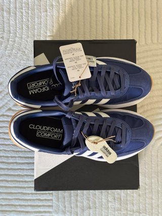 Scarpe Adidas Blu e Bianche - Taglia 41 1/3