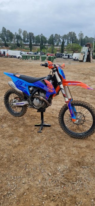 KTM 350 SX-F Motocross Azul/Naranja