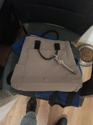 Bolso Mochila Beige