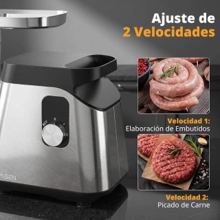 Picadora de Carne Airmsen Acero Inoxidable